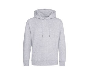 AWDIS JH201 - Organic cotton hood Heather Grey