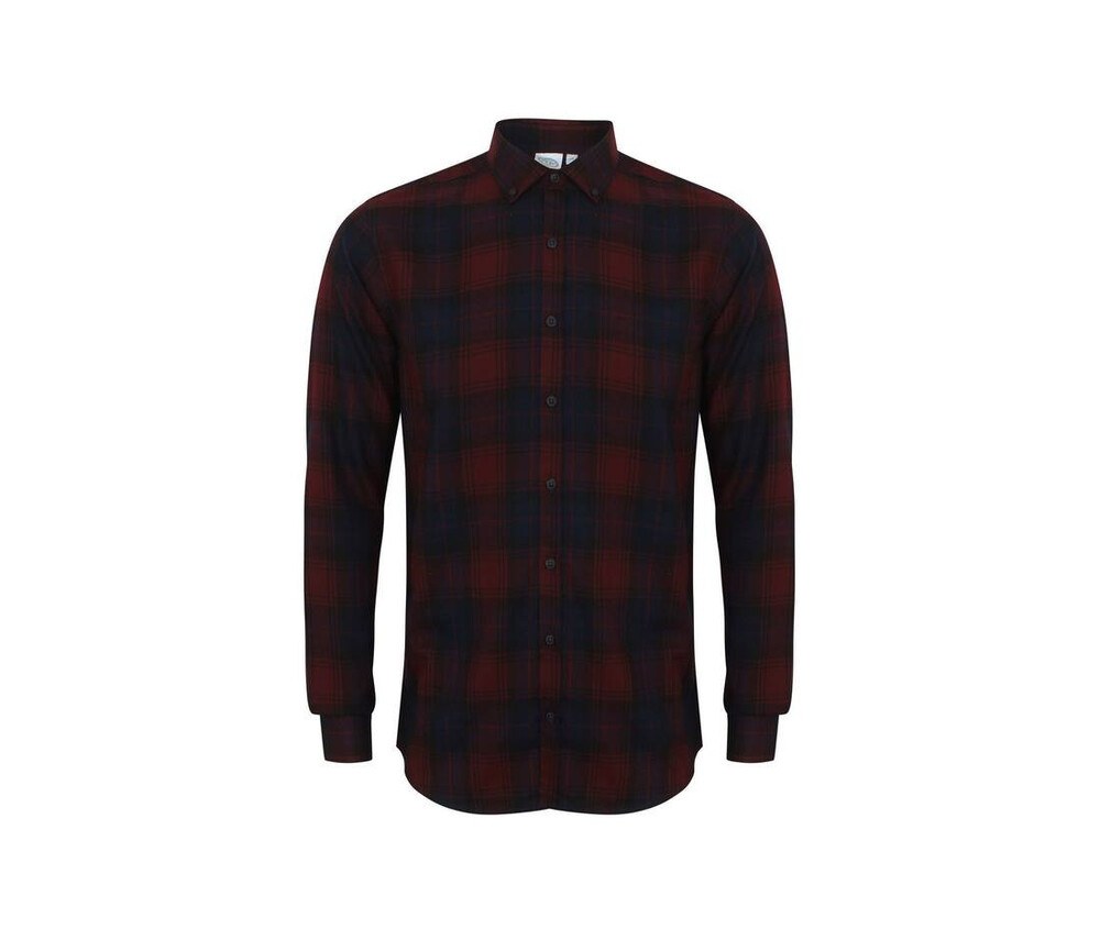 SF Men SF560 - Plaid Casual Shirt