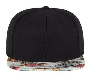 Flexfit F6089F - Floral pattern snapback cap