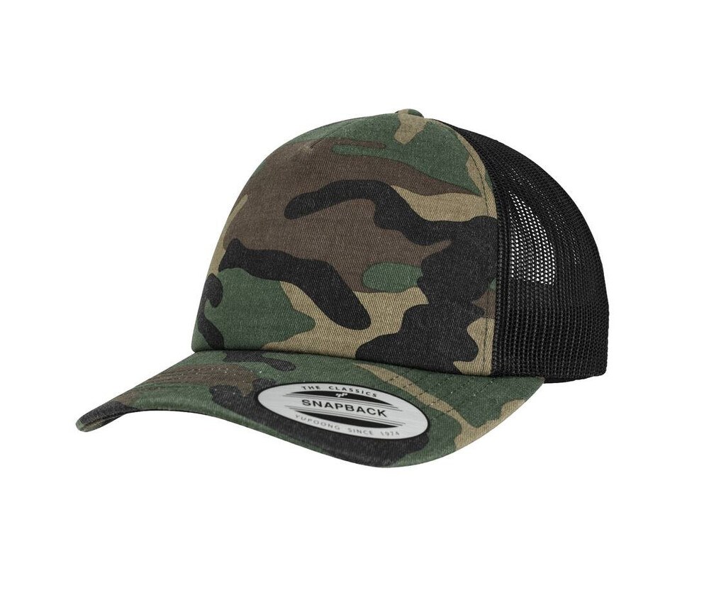 FLEXFIT FX6606C - CAMO TRUCKER CAP