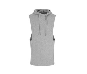 Just Cool JC053 - Sleeveless hoodie Sports Grey