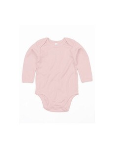 Babybugz BZ030 - Long-sleeved organic baby bodysuit Powder Pink