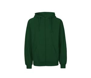 Neutral O63301 - Men's zip-up hoodie Bottle Green