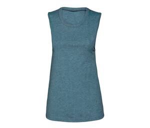 Bella+Canvas BE6003 - WOMEN'S JERSEY MUSCLE TANK Heather Deep Teal