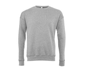 Bella + Canvas BE3945 - Unisex crew neck sweatshirt Athletic Heather