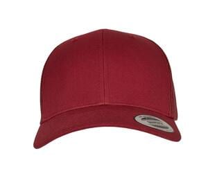 Flexfit FX6606 - curved visor cap trucker style Cranberry