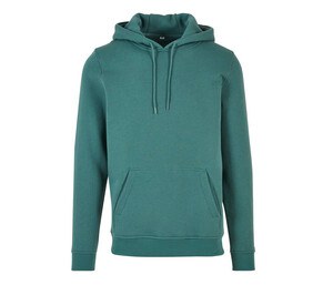 Build Your Brand BY011 - Hooded Sweatshirt Heavy Pale Leaf