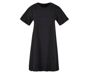 BUILD YOUR BRAND BY214 - LADIES TEE DRESS Black