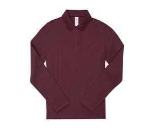 B&C BCW462 - Ladies long sleeve poloshirt