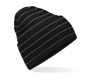 BEECHFIELD BF39R - ORIGINAL DEEP CUFFED STRIPED BEANIE