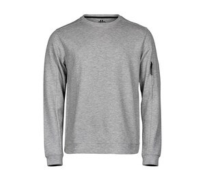 TEE JAYS TJ5700 - ATHLETIC CREW NECK SWEAT Heather Grey