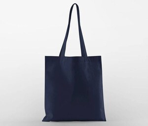 WESTFORD MILL WM161 - ORGANIC COTTON INCO. BAG FOR LIFE French Navy