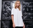 BUILD YOUR BRAND BY149 - LADIES OVERSIZED BOYFRIEND TEE